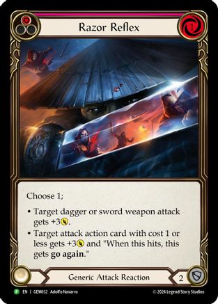 Razor Reflex (Red) [GEM032] (GEM Pack 1)-1