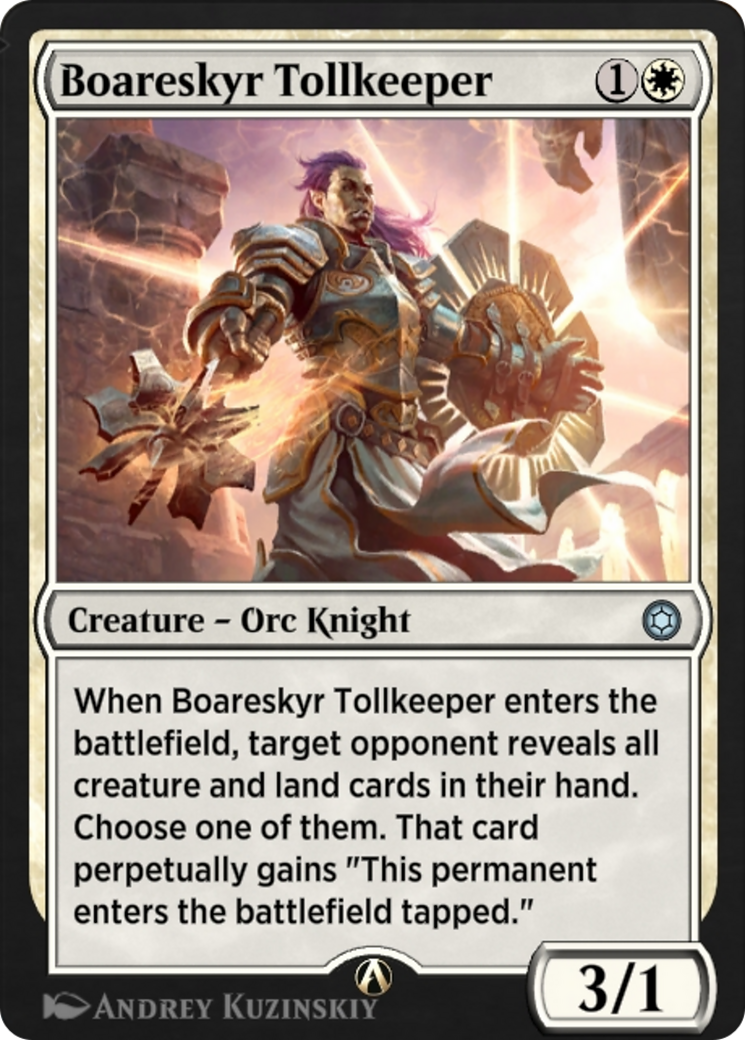 Boareskyr Tollkeeper (HBG-020) - Alchemy Horizons: Baldur's Gate-1