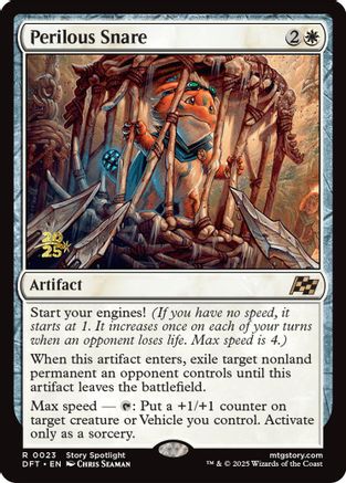 Perilous Snare [Aetherdrift Prerelease Promos]-1