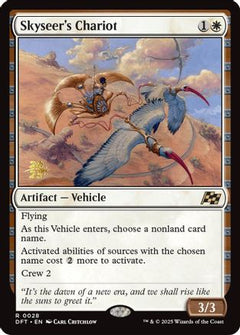 Skyseer's Chariot [Aetherdrift Prerelease Promos]-1