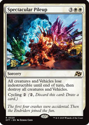 Spectacular Pileup [Aetherdrift Prerelease Promos]-1