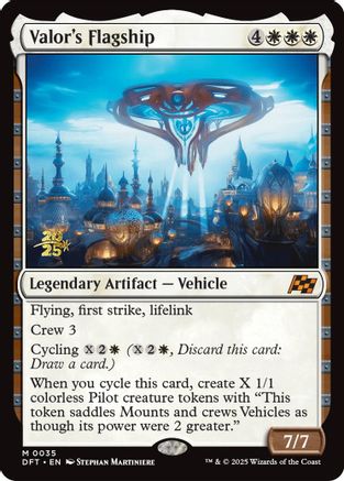 Valor's Flagship (PRE-035) - Prerelease Cards Foil-1