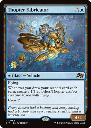 Thopter Fabricator [Aetherdrift Prerelease Promos]-1