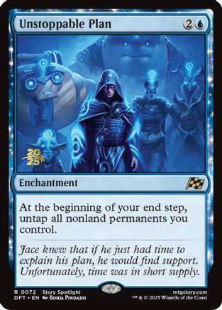 Unstoppable Plan (PRE-072) - Prerelease Cards Foil-1