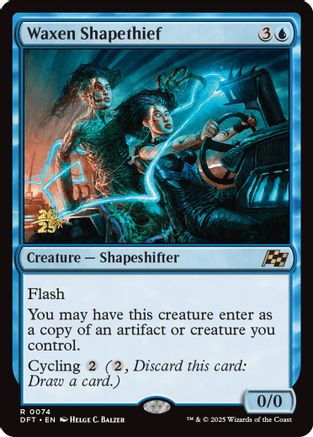Waxen Shapethief (PRE-074) - Prerelease Cards Foil-1