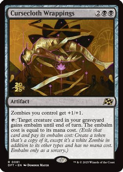 Cursecloth Wrappings [Aetherdrift Prerelease Promos]-1