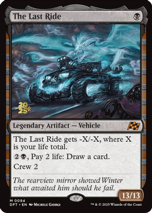 The Last Ride [Aetherdrift Prerelease Promos]-1