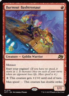 Burnout Bashtronaut [Aetherdrift Prerelease Promos]-1