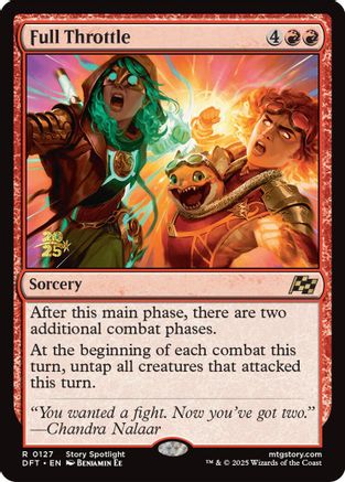 Full Throttle [Aetherdrift Prerelease Promos]-1