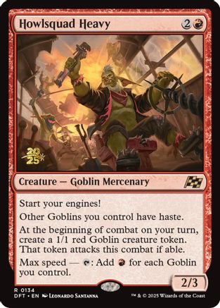 Howlsquad Heavy [Aetherdrift Prerelease Promos]-1