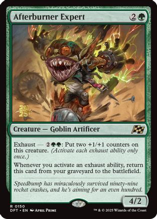 Afterburner Expert [Aetherdrift Prerelease Promos]-1