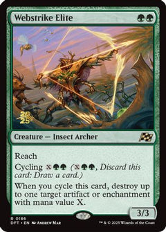 Webstrike Elite (PRE-186) - Prerelease Cards Foil-1