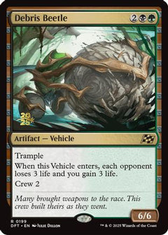 Debris Beetle [Aetherdrift Prerelease Promos]-1