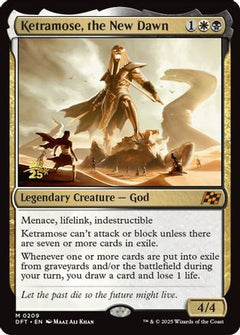 Ketramose, the New Dawn [Aetherdrift Prerelease Promos]-1