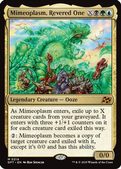 Mimeoplasm, Revered One [Aetherdrift Prerelease Promos]-1