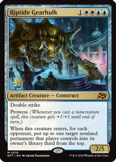 Riptide Gearhulk [Aetherdrift Prerelease Promos]-1