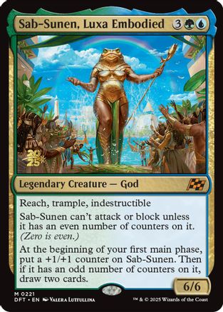 Sab-Sunen, Luxa Embodied [Aetherdrift Prerelease Promos]-1