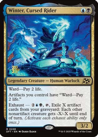Winter, Cursed Rider (PRE-228) - Prerelease Cards Foil-1