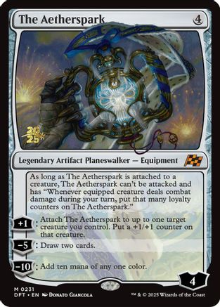 The Aetherspark [Aetherdrift Prerelease Promos]-1