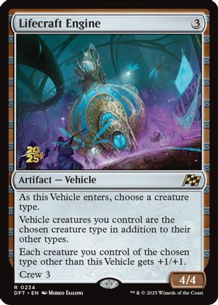 Lifecraft Engine [Aetherdrift Prerelease Promos]-1