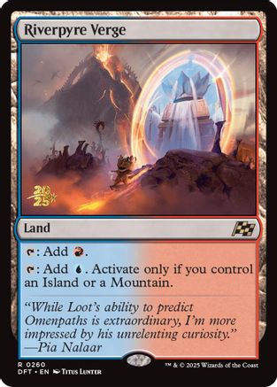 Riverpyre Verge [Aetherdrift Prerelease Promos]-1