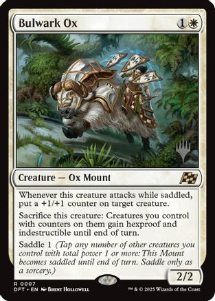 Bulwark Ox (Promo Pack) [Aetherdrift Promos]-1