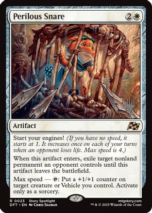 Perilous Snare (Promo Pack) [Aetherdrift Promos]-1