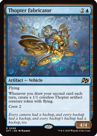 Thopter Fabricator (Promo Pack) [Aetherdrift Promos]-1