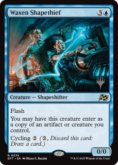 Waxen Shapethief (Promo Pack) [Aetherdrift Promos]-1
