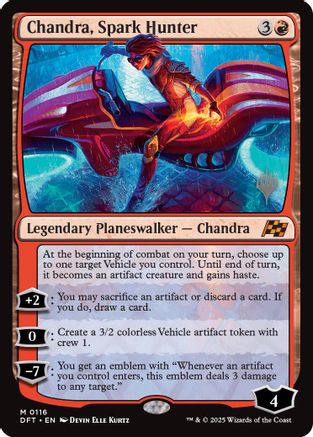 Chandra, Spark Hunter (Promo Pack) [Aetherdrift Promos]-1