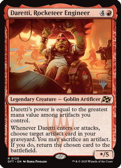 Daretti, Rocketeer Engineer (Promo Pack) [Aetherdrift Promos]-1