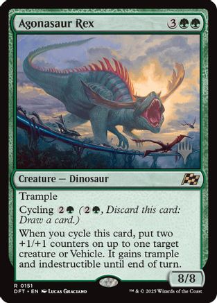 Agonasaur Rex (Promo Pack) [Aetherdrift Promos]-1