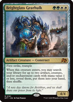 Brightglass Gearhulk (Promo Pack) [Aetherdrift Promos]-1