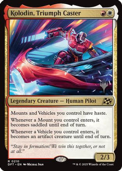 Kolodin, Triumph Caster (Promo Pack) [Aetherdrift Promos]-1