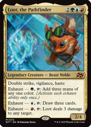 Loot, the Pathfinder (Promo Pack) [Aetherdrift Promos]-1
