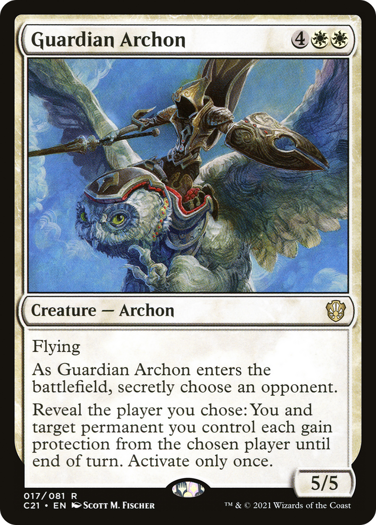 Guardian Archon [Commander 2021]-1