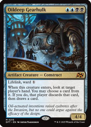 Oildeep Gearhulk (Promo Pack) [Aetherdrift Promos]-1