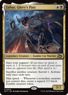Zahur, Glory's Past (Promo Pack) [Aetherdrift Promos]-1