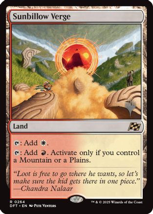 Sunbillow Verge (Promo Pack) [Aetherdrift Promos]-1