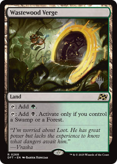 Wastewood Verge (Promo Pack) [Aetherdrift Promos]-1