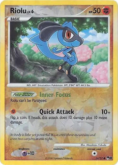 Riolu (016/017) (Cracked Ice Holo) [Miscellaneous Cards]-1
