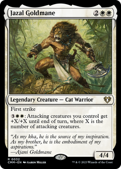Jazal Goldmane [Commander Masters]-1