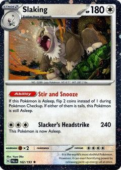 Slaking (162/193) (Cosmos Holo) [Scarlet & Violet: Paldea Evolved]-1