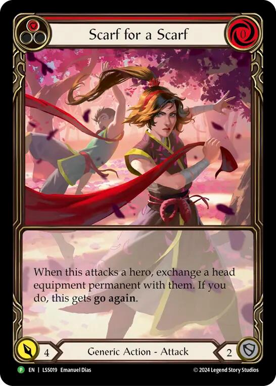 Scarf for a Scarf [LSS019] (Promo)  Rainbow Foil-1