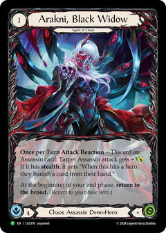 Arakni, Black Widow (Extended Art) [LGS376] (Promo)  Rainbow Foil-1