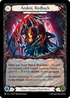 Arakni, Redback (Extended Art) [LGS379] (Promo)  Rainbow Foil-1