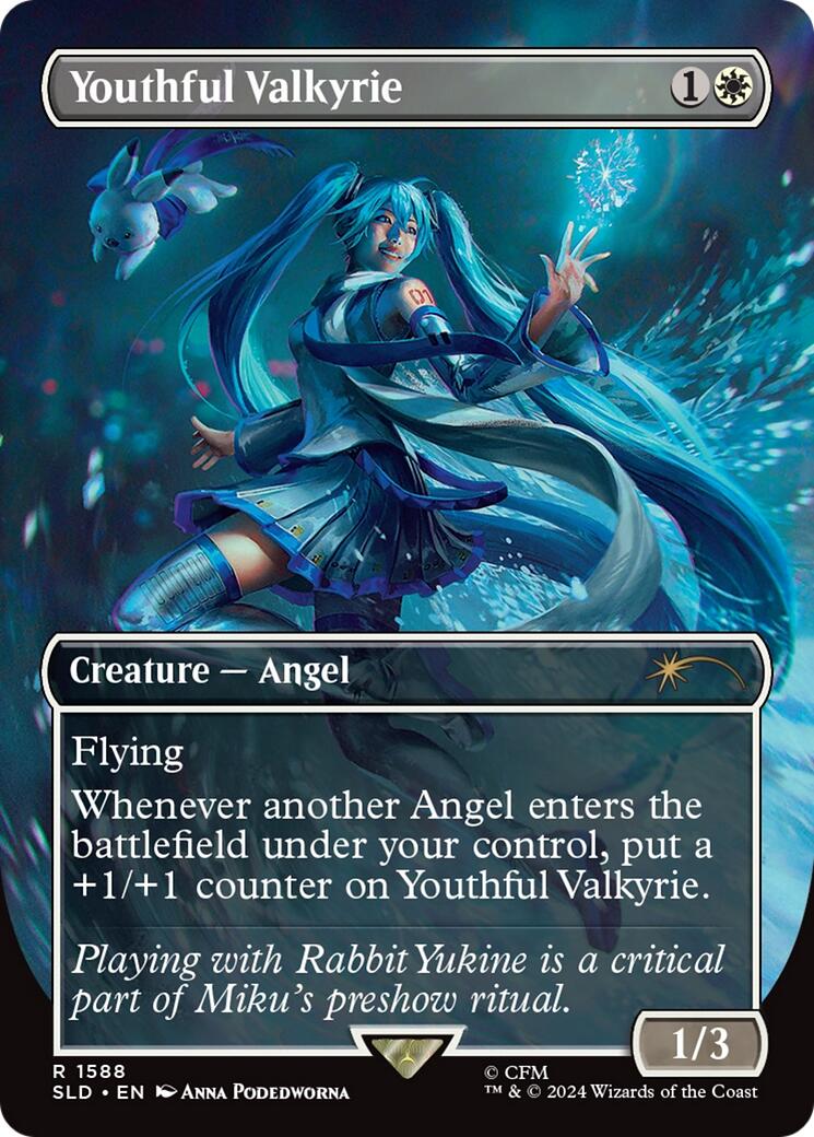 Youthful Valkyrie (Japanese) [Secret Lair Drop Series]-1