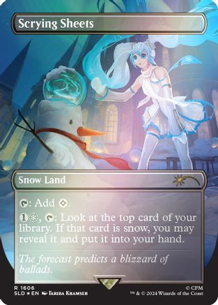 Scrying Sheets (Rainbow Foil) [Secret Lair Drop Series]-1