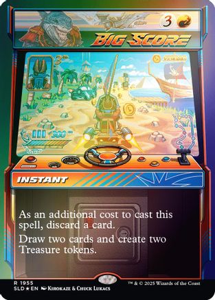 Big Score (Rainbow Foil) [Secret Lair Drop Series]-1