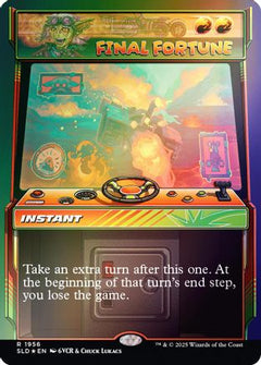 Final Fortune (Rainbow Foil) [Secret Lair Drop Series]-1